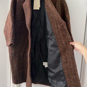 See U Soon Wool Overcoat M/L NWT